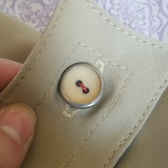 Vintage Camel Trench Coat - Picture 3 of 5